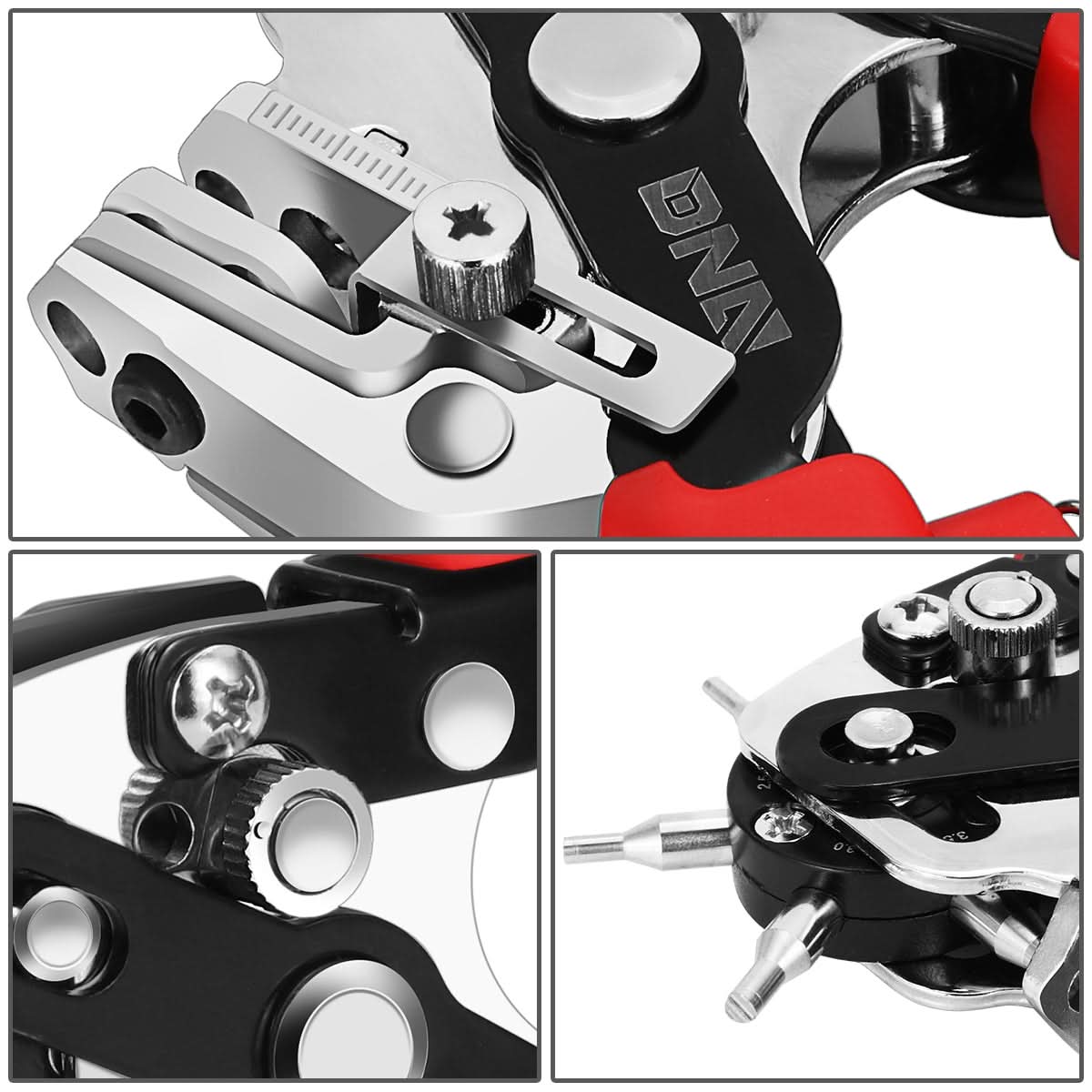 6-in-1 Multi-Function Hole Punch Tool