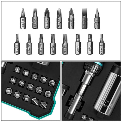 19-Piece T-Handle Screwdriver Set
