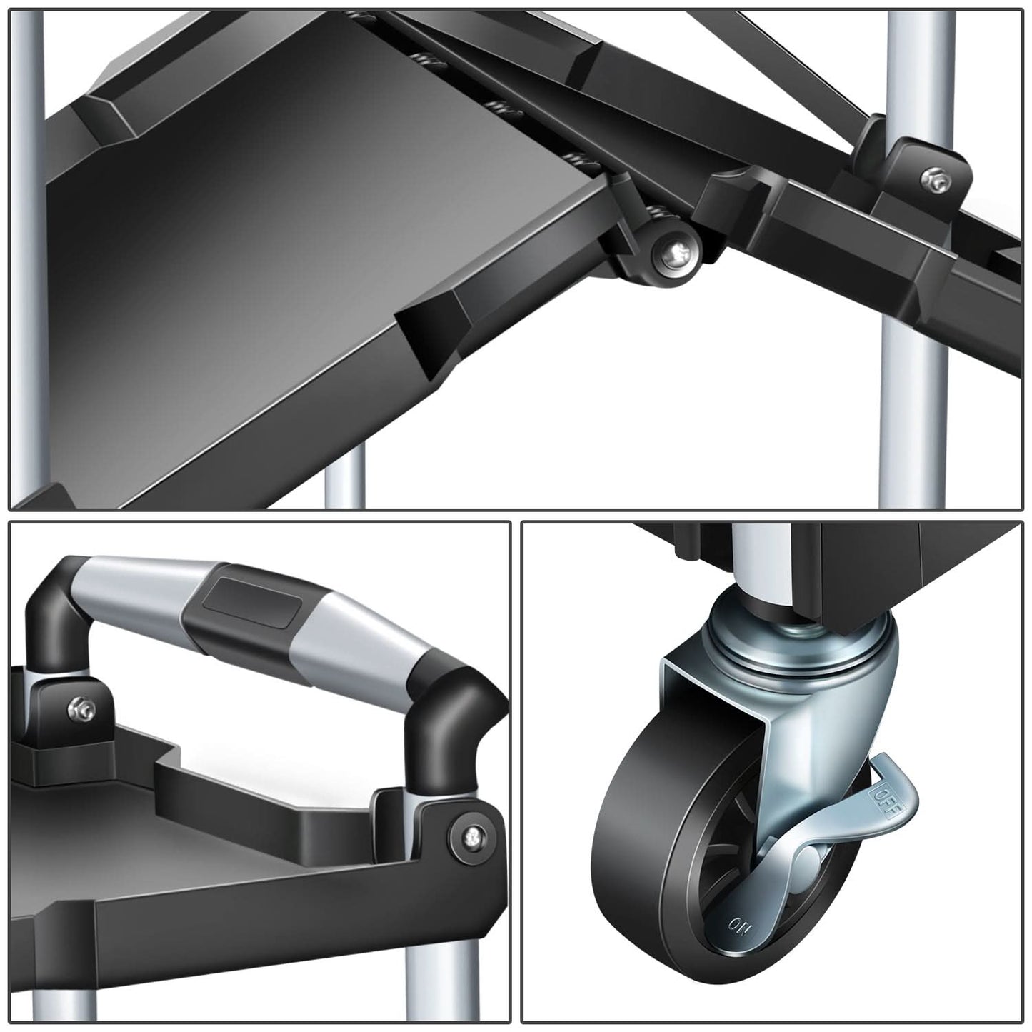 Folding Service Tool Cart