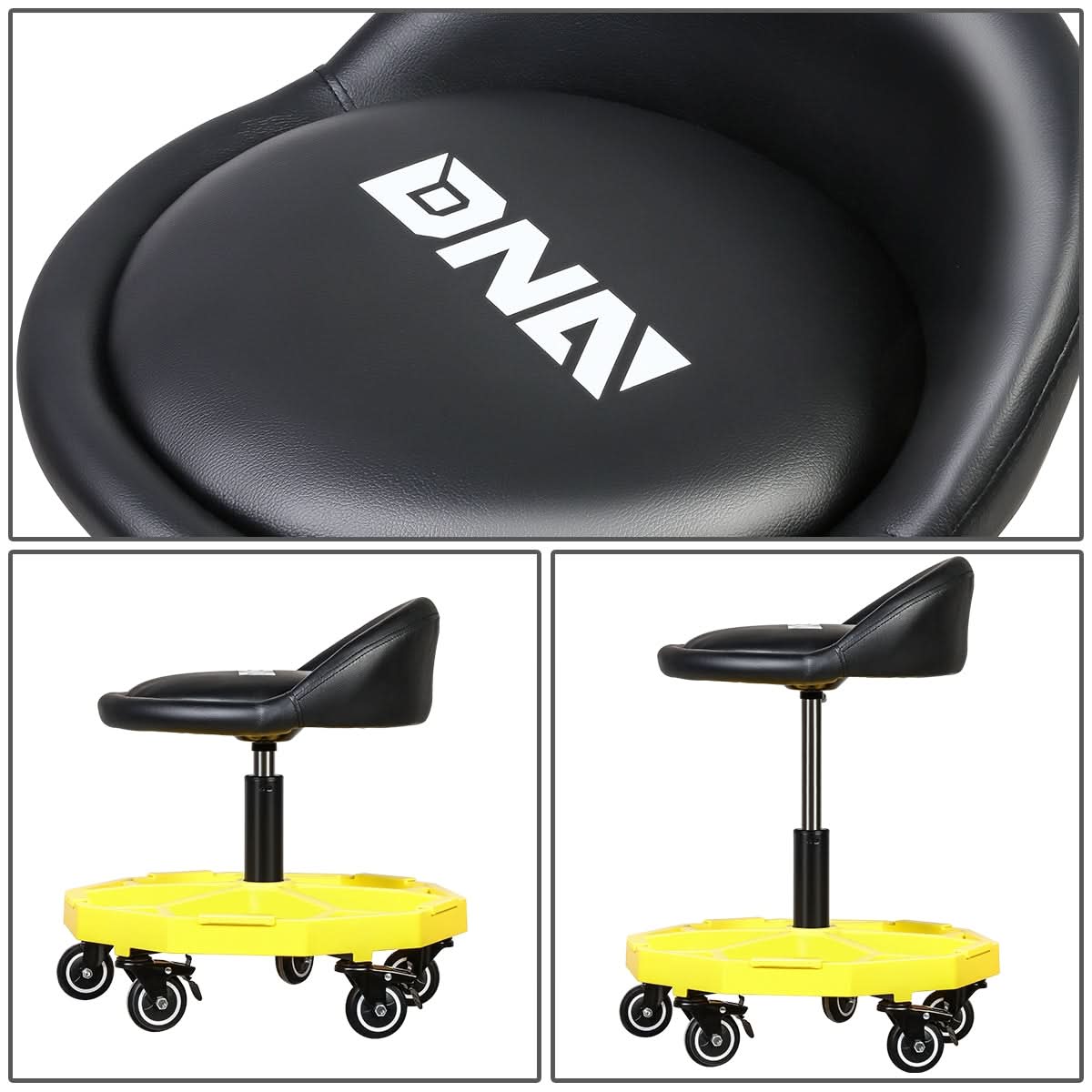 Rolling Pneumatic Creeper Stool