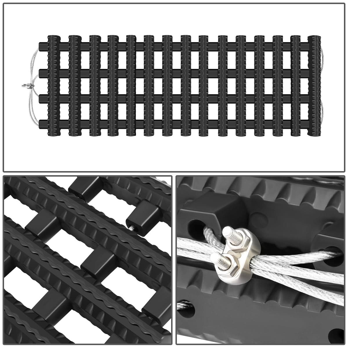 24" Traction Tracks Recovery Mats - 2 Piece Set