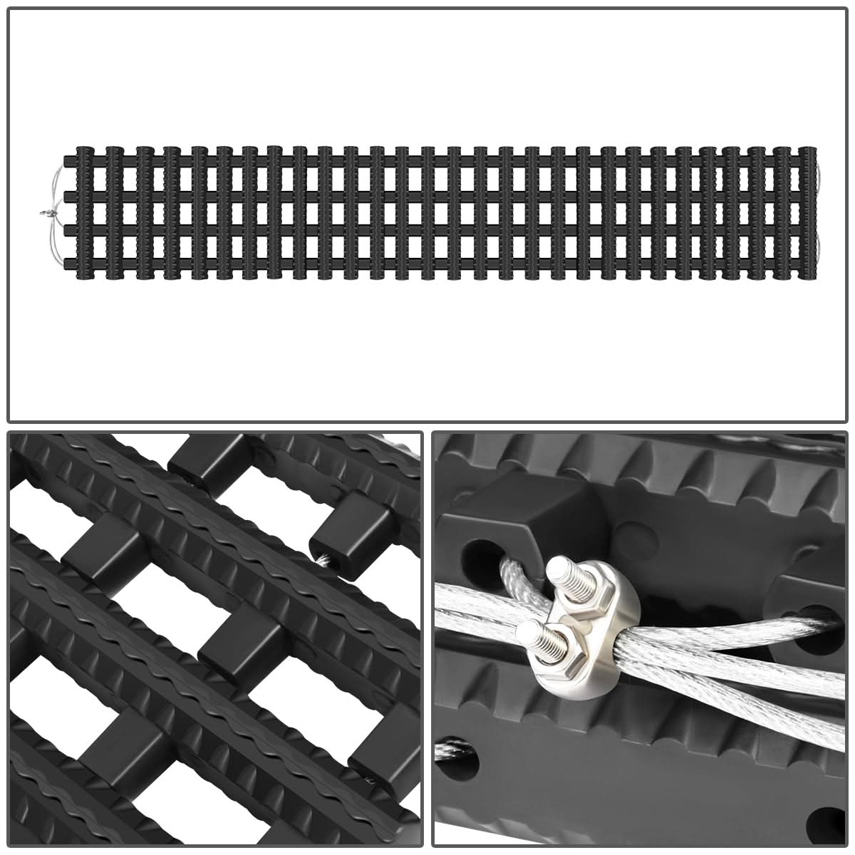 48" Traction Recovery Tracks Mats - 2 Piece Set