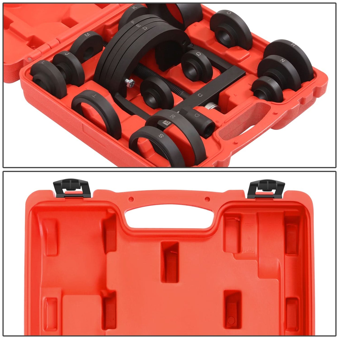 22-Piece Bushing Puller Kit - Automotive Tool Set