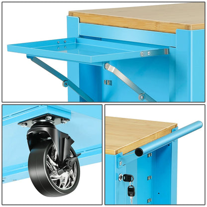 4-Drawer Roller Cabinet Tool Storage