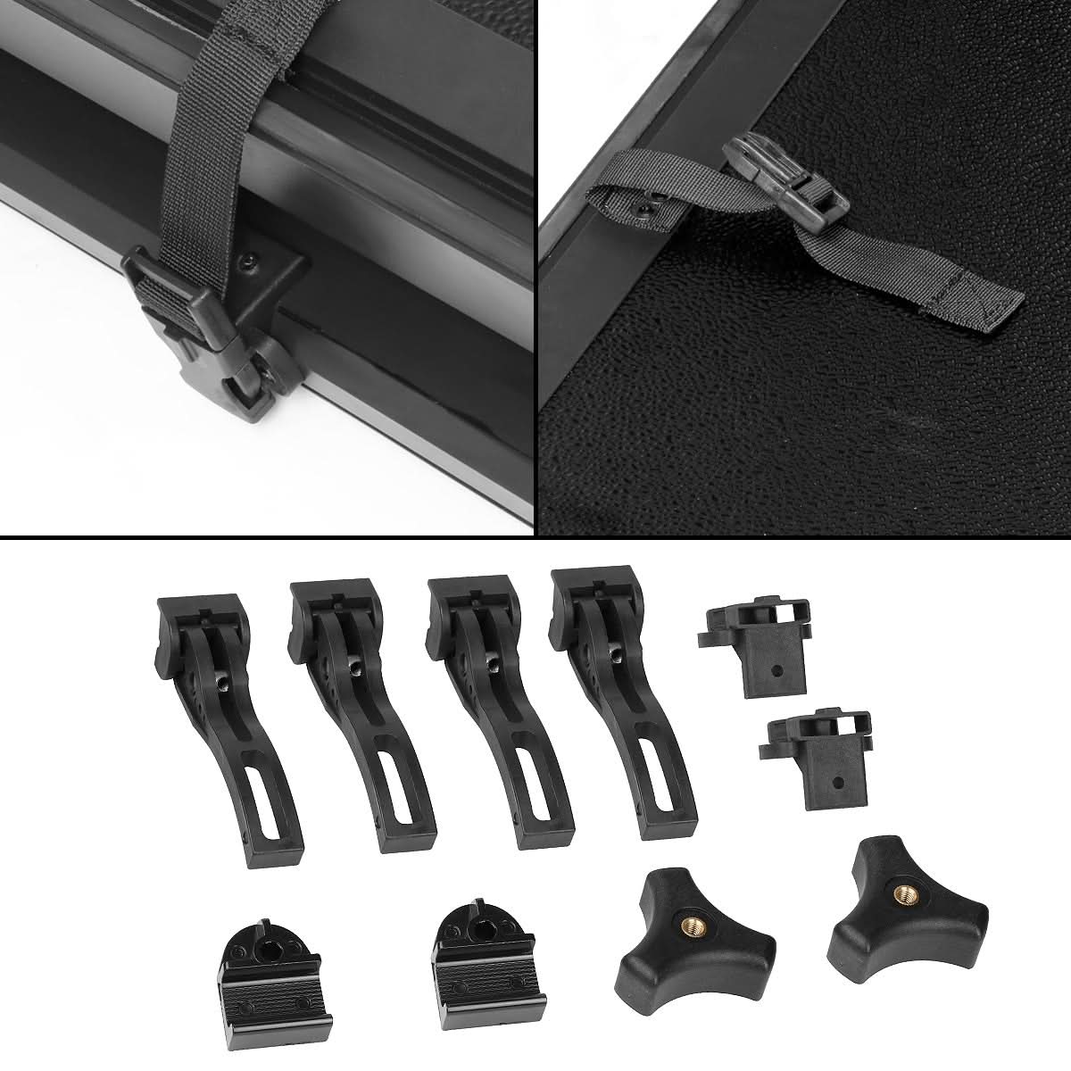 04-14 Ford F-150 Hard Tri-Fold Tonneau Cover - 8FT Bed