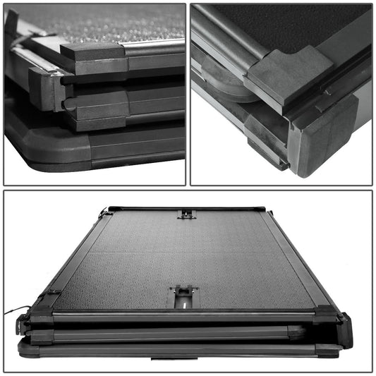 02-09 Dodge Ram Hard Tri-Fold Tonneau Cover - 8FT Fleetside Bed