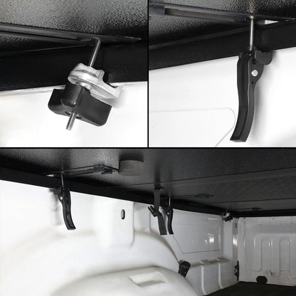 2016-2019 Toyota Tacoma Hard Tri-Fold Tonneau Cover - 5ft Bed