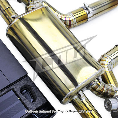 Titanium Valved Catback Exhaust System for Toyota Supra A90 A91 3.0T