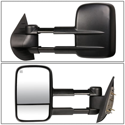 07-12 Chevrolet Silverado / GMC Sierra Towing Mirrors - Powered Heated