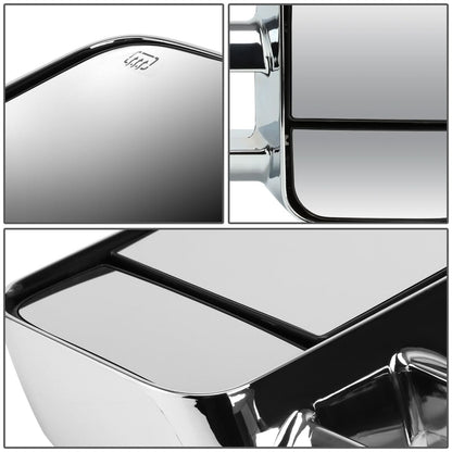 07-12 Chevrolet Silverado / GMC Sierra Powered Heated Towing Mirrors - Chrome