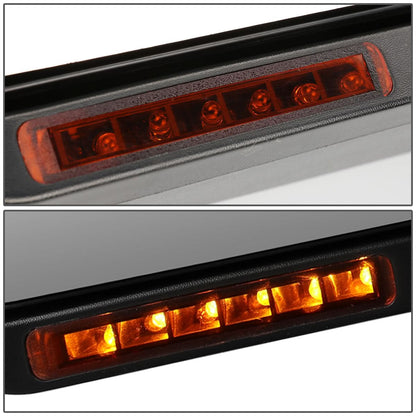 2004-2014 Ford F-150 Manual Heated Towing Mirrors - Chrome LED Amber