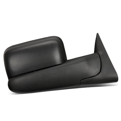 94-02 Dodge Ram Right Manual Towing Mirror - Black