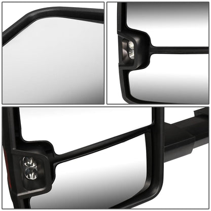 03-07 Chevrolet Silverado Sierra Tahoe Suburban Towing Mirrors Pair Manual