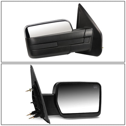 04-14 Ford F-150 Manual Towing Mirror - Right Chrome