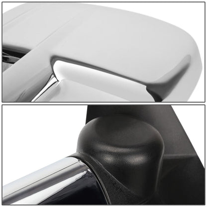 88-02 Chevrolet C/K Pickup Manual Towing Mirrors Chrome Pair