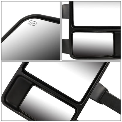 99-07 Ford F-250 F-350 F-450 F-550 Super Duty Towing Mirrors - Powered