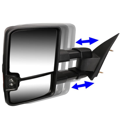 1999-2006 Chevrolet Silverado GMC Sierra Towing Mirrors LED Signal Pair