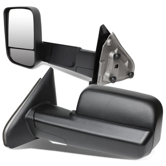 02-08 Dodge Ram 1500 03-09 Ram 2500 3500 Manual Heated Towing Mirrors