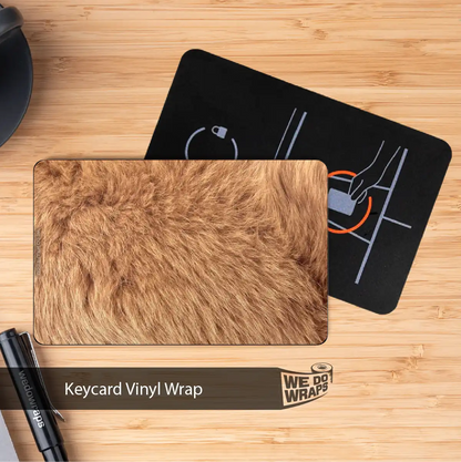 Teddy Bear Fur | NFC Key Card Wrap