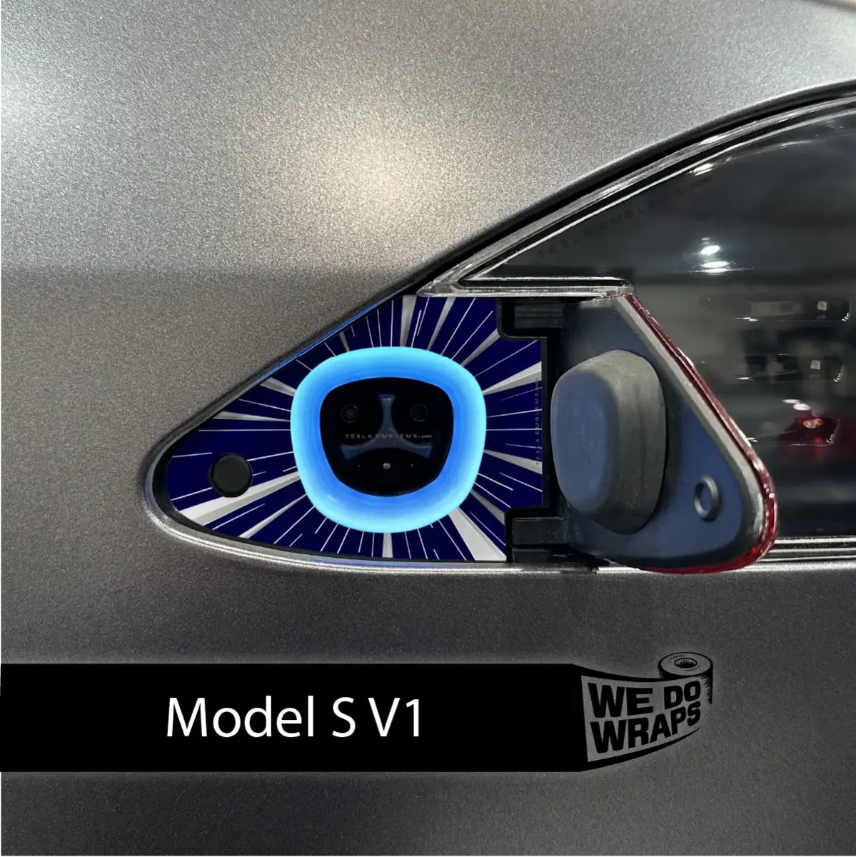 Insane Performance Mode Tesla Charge Port Wrap | Model S