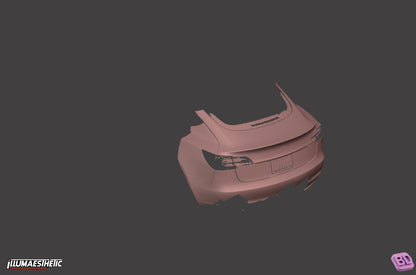Tesla Model 3 3D Scan (2017-2023)