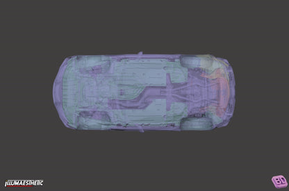 Toyota GR Supra (A90) 3D Scan (2019+)