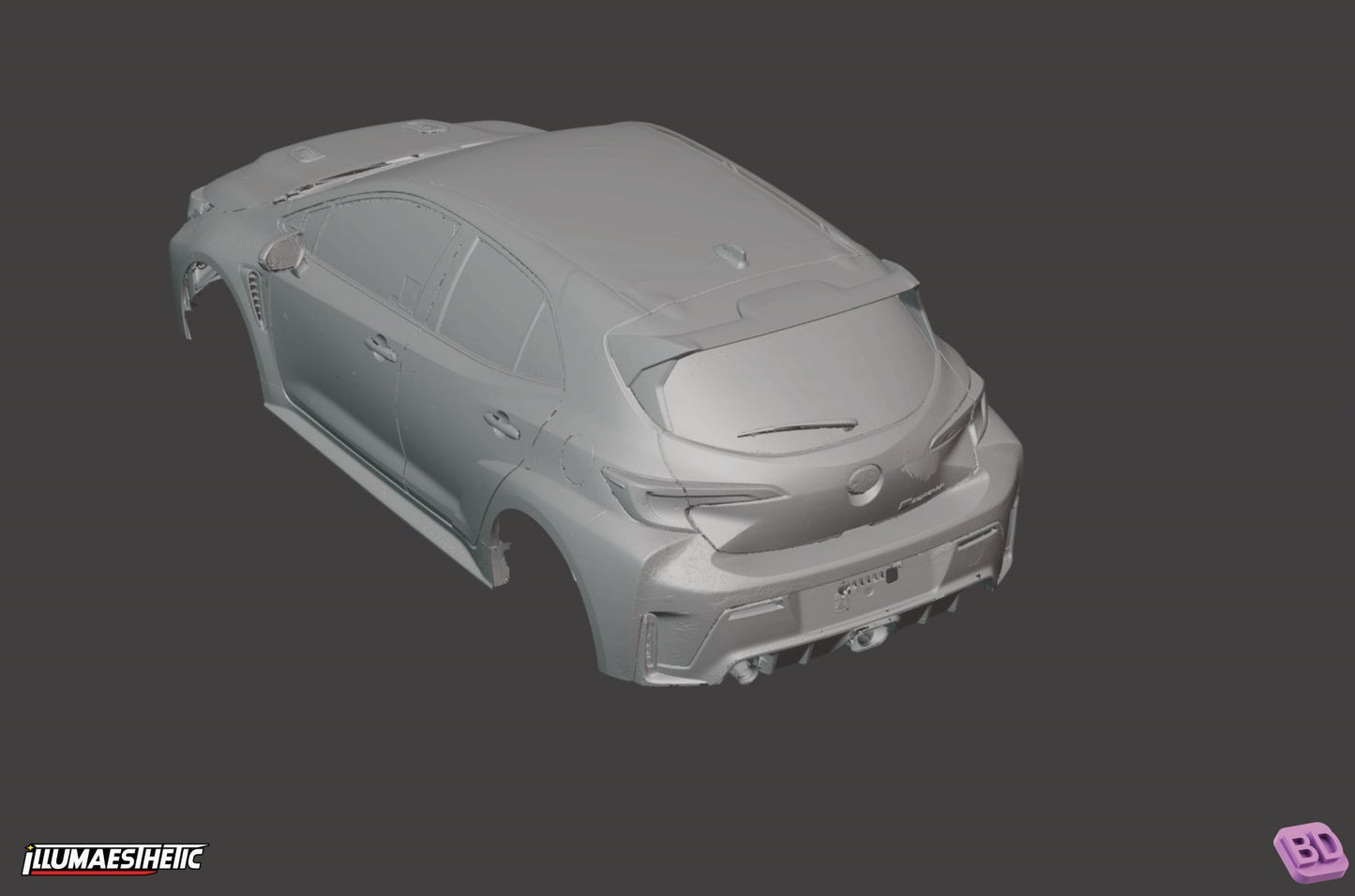 Toyota GR Corolla (GZEA14) 3D Scan (2023+)