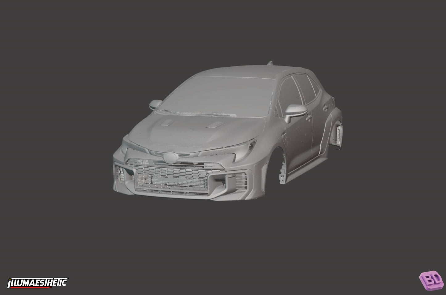Toyota GR Corolla (GZEA14) 3D Scan (2023+)
