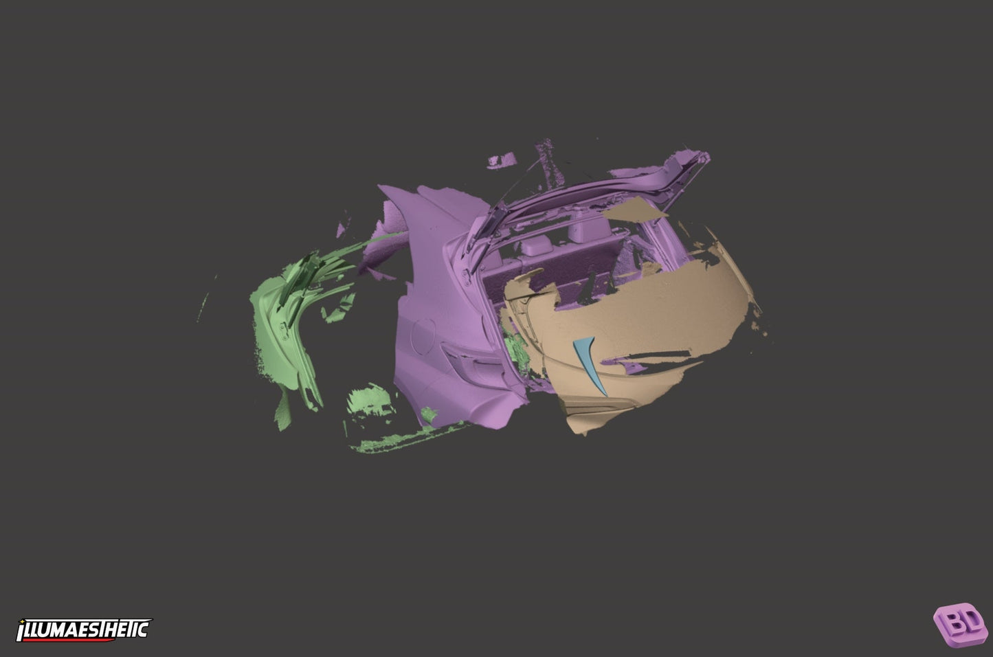 Toyota GR Corolla (GZEA14) 3D Scan (2023+)