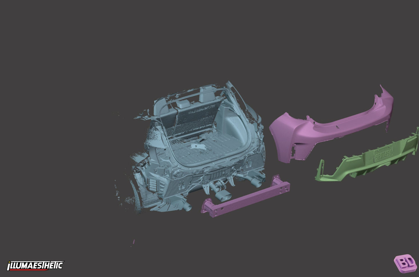 Toyota GR Corolla (GZEA14) 3D Scan (2023+)