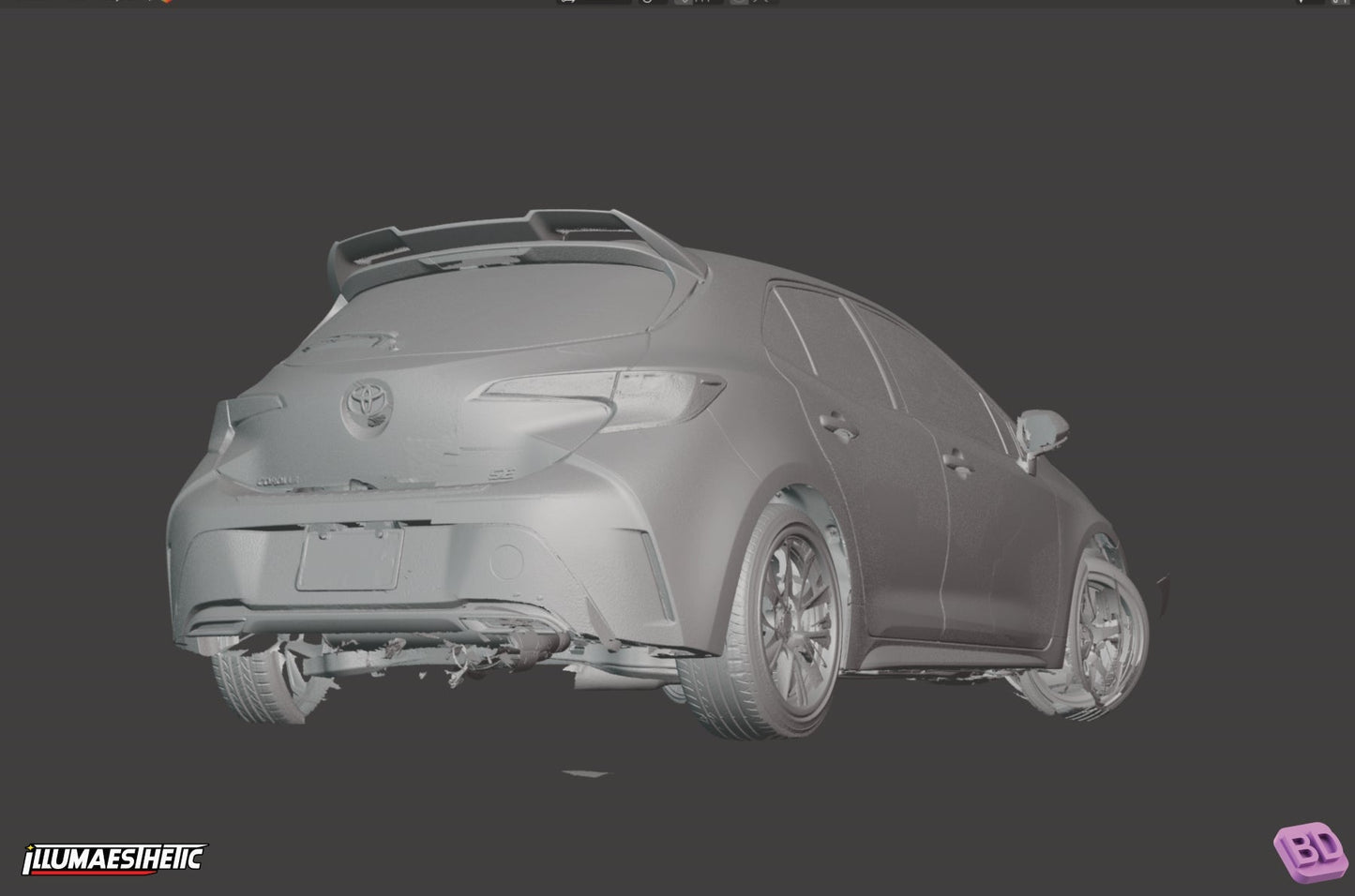 Toyota Corolla XSE (E210) 3D Scan (2019+)