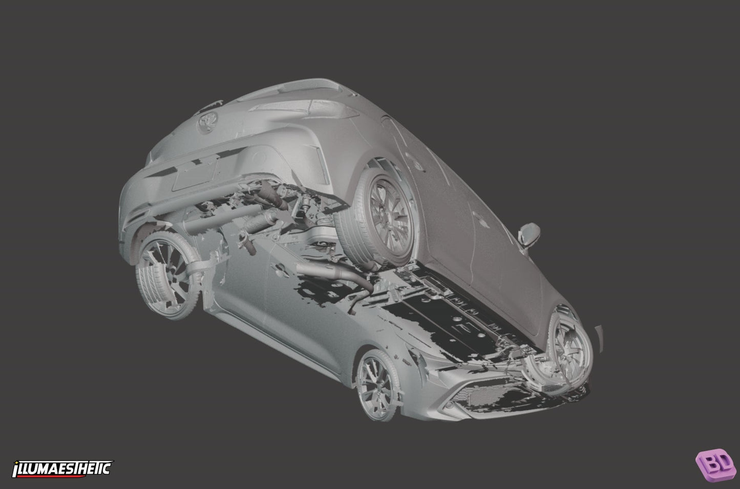 Toyota Corolla XSE (E210) 3D Scan (2019+)