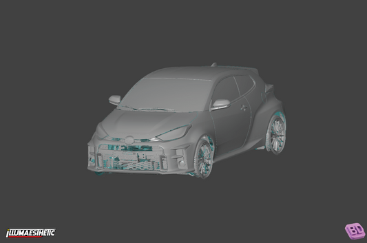 Toyota GR Yaris (GXPA16) 3D Scan (2020-2023)