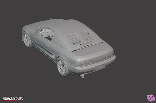Toyota MR2 (SW20) 3D Scan (1989-1999)