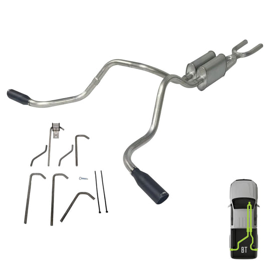 Toyota Tundra, 2007-2013, 5.7L, Weld/On - MPI Exhaust Cat-Back Dual Exhaust Kits