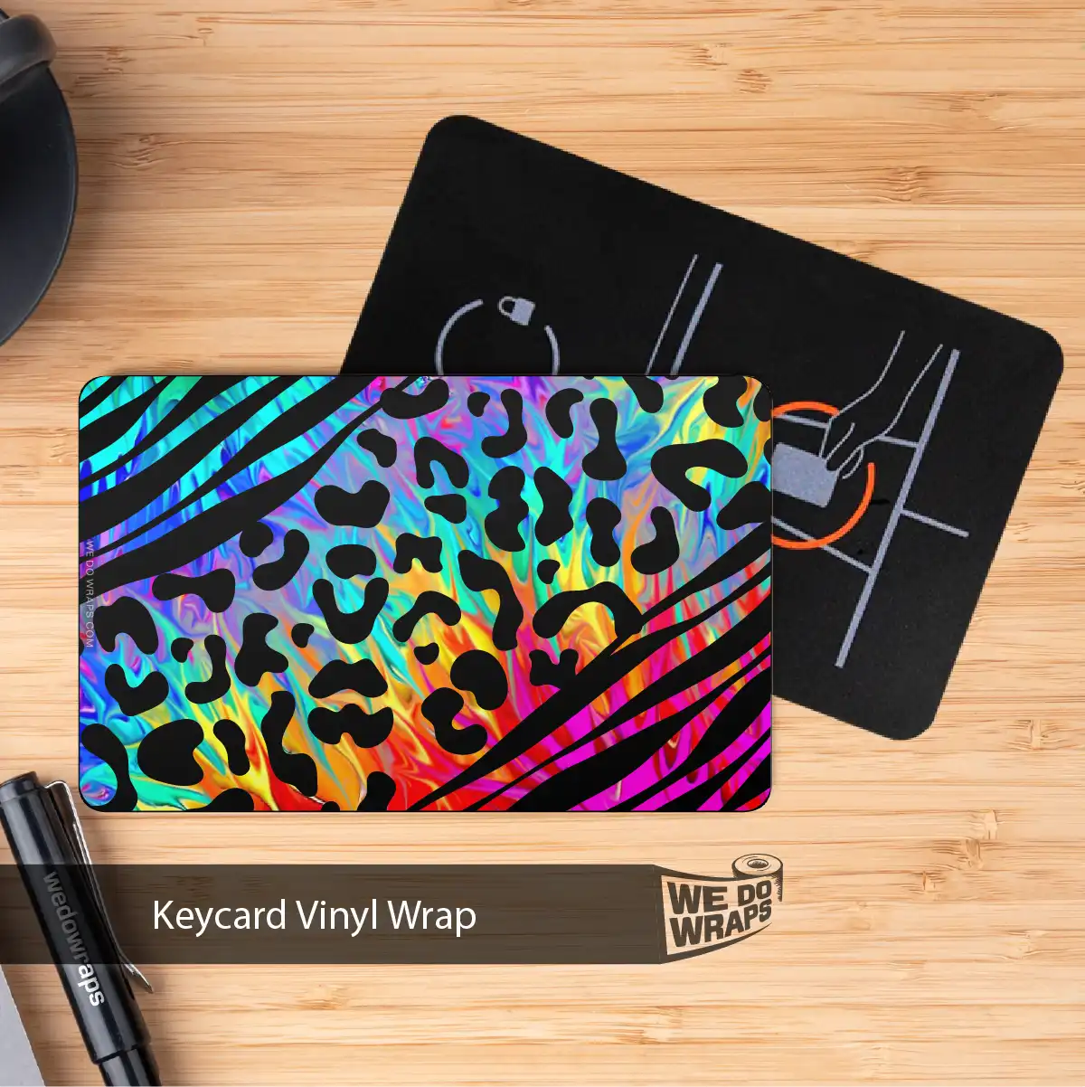 Trippin' Kitty | NFC Key Card Wrap