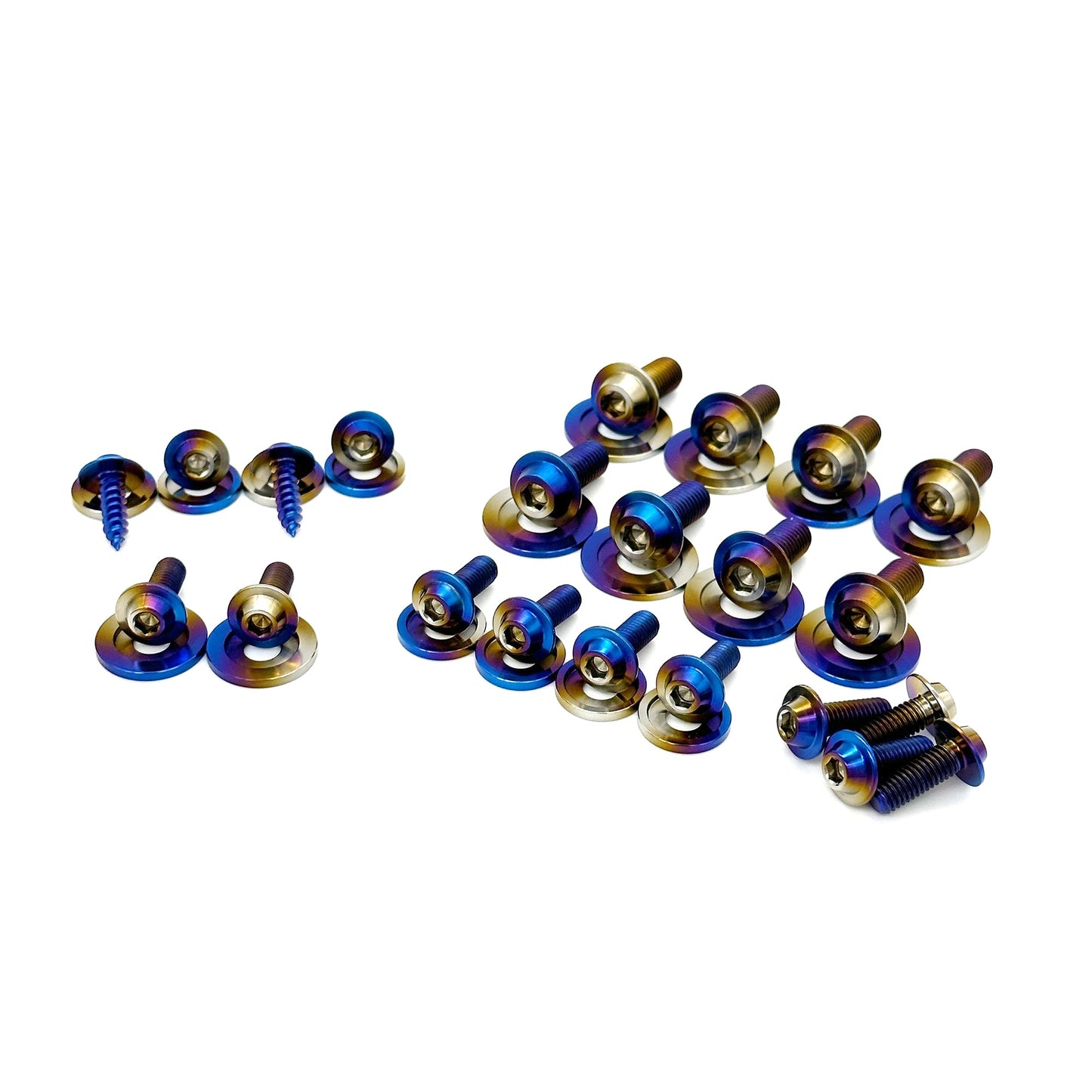 JDC Titanium Trunk Hardware Kit (Evo X)