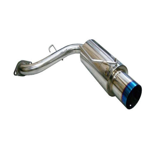 Tsudo Burnt tip AxleBack Exhaust Lancer 08-11 DE/ES/GTS & 12-18 SE AWD