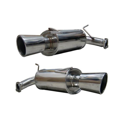 Tsudo Acura 1999-03 TL Dual Stainless Tips Axleback Exhaust