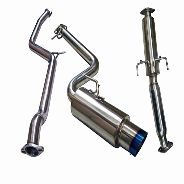 Tsudo S2 Burnt Tip Catback Exhaust Scion tC 2011-2016 Slanted Style