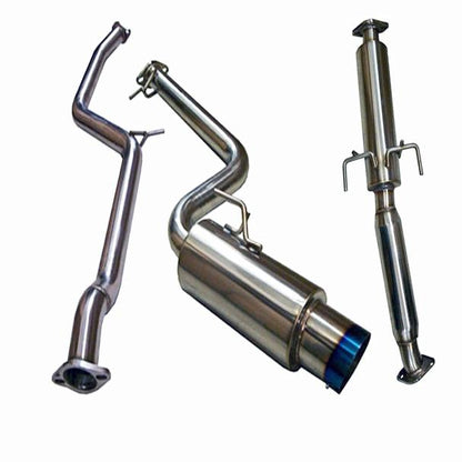 Tsudo S2 Burnt Tip Catback Exhaust Scion tC 2011-2016 Slanted Style