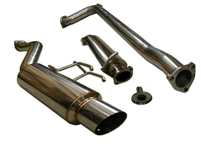 Tsudo S2 Stainless Catback Exhaust Civic Si 2012-2015 K24 JDM Slanted