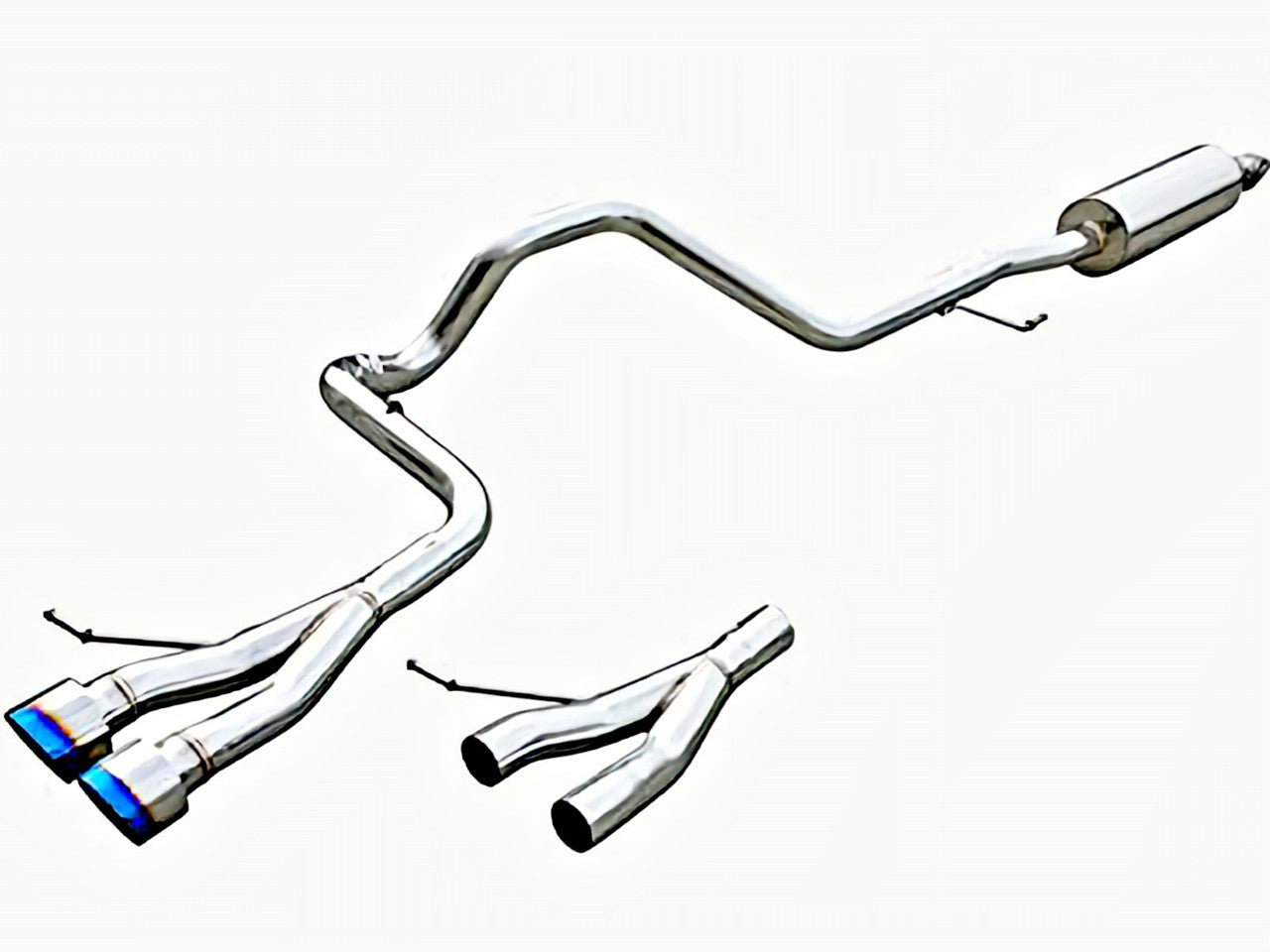 Tsudo Burnt Tips Catback Exhaust Hyundai Veloster 1.6 Turbo 2013-2016