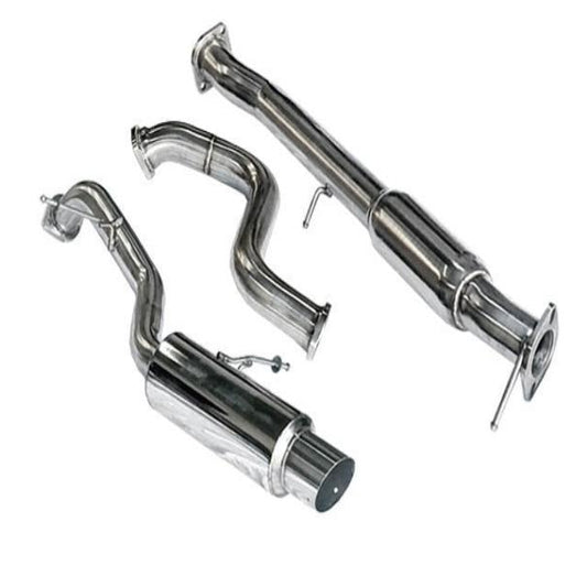 Tsudo 3 inch Single Exit Catback Exhaust Ford Fiesta ST 1.6T 2014-2019
