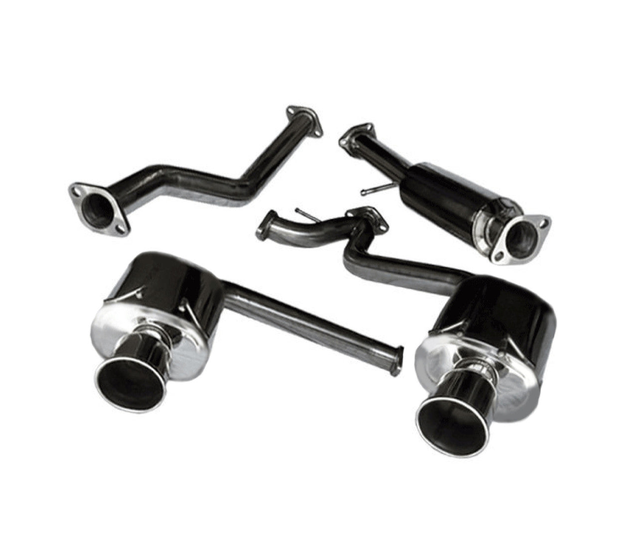 Tsudo Sp2 CatBack Exhaust For 2013-17 Accord Sport 2.4L Sedan V2