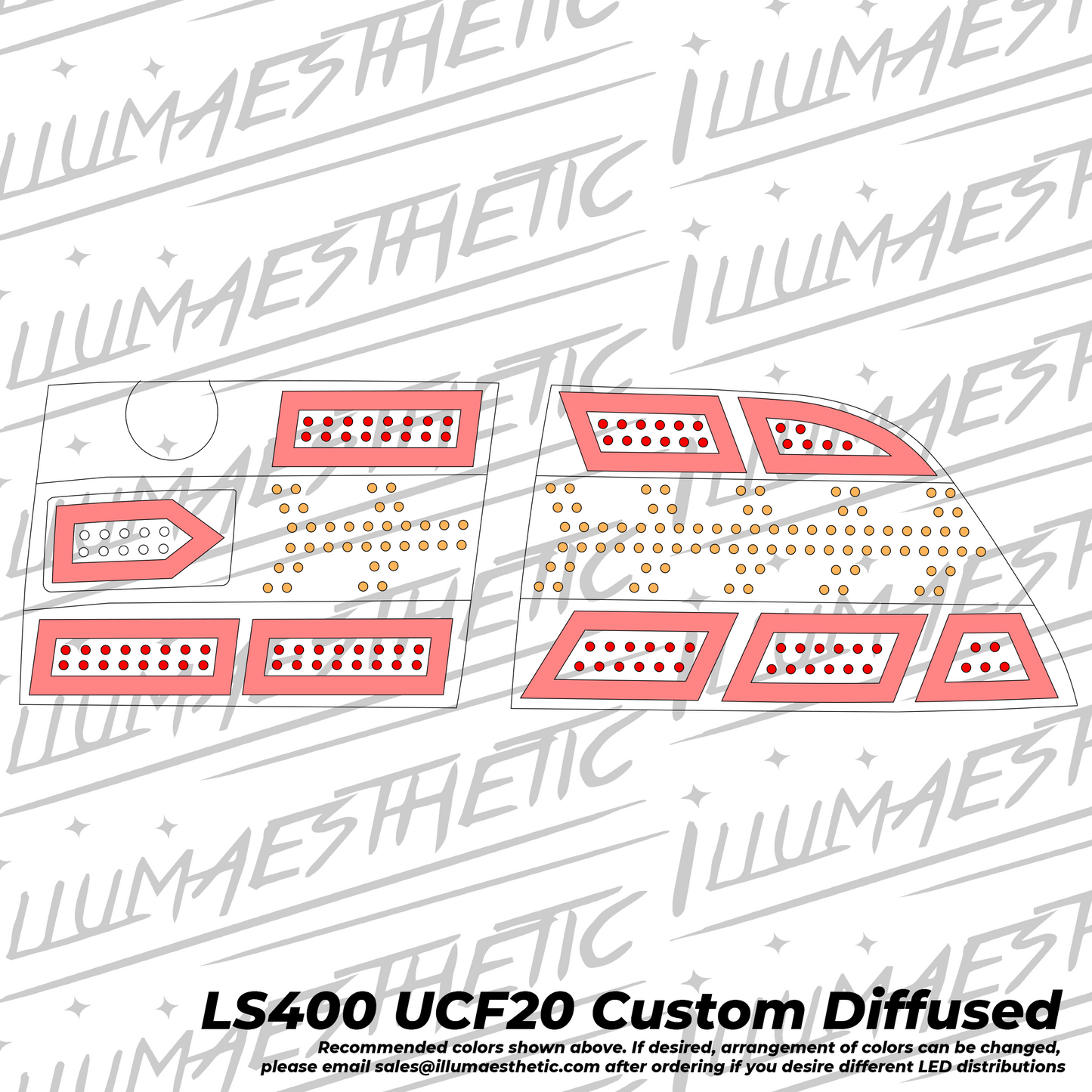Lexus LS400 & Toyota Celsior (UCF/XF20, '95-'97, Zenki) - Complete DIY Kit