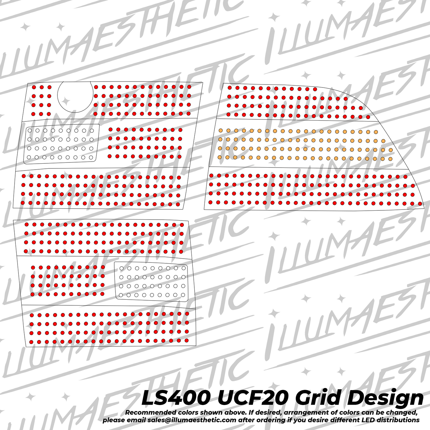 Lexus LS400 & Toyota Celsior (UCF/XF20, '95-'97, Zenki) - Complete DIY Kit