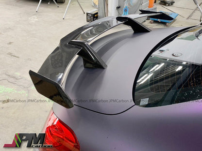 [JPMCarbon] MP Style Dry Carbon Trunk Spoiler Fits For Most Cars with Flat Trunk
