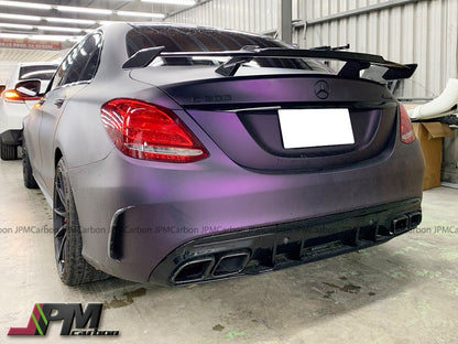 [JPMCarbon] MP Style Dry Carbon Trunk Spoiler Fits For Most Cars with Flat Trunk