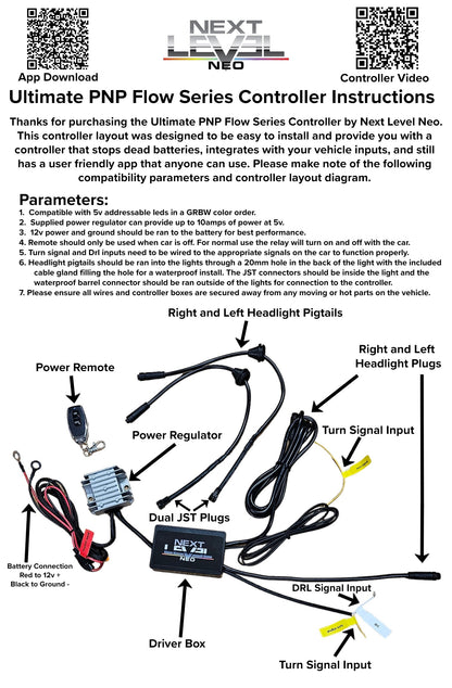 Pro Flow Series LED Controller w/ Vehicle Inputs